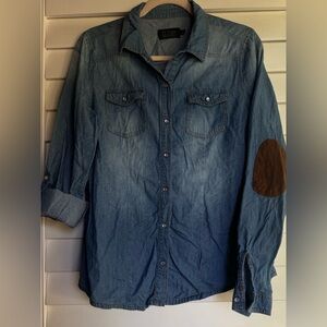 Ci Sono Blue Denim Shirt